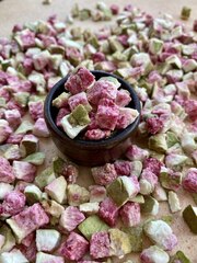 Сублимированный инжир кусочки 1-5 мм, 10 кг
