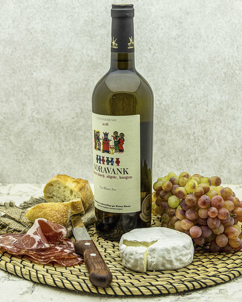 Вино Maran Winery Нораванк Белое сухое 2018 г.у. 12.5% 0,75 л, Армения
