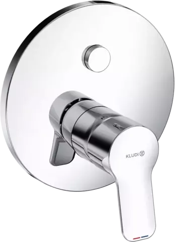 Kludi Pure&Easy 376590565 Смеситель для душа встраиваемый, цвет: хром