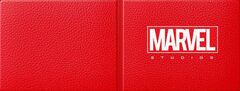 Обложка для студенческого билета Marvel лого