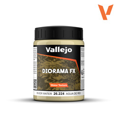 Средство для оформления подставок Vallejo - Water Textures: River Water (200мл)