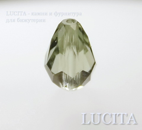 5500 Бусина - капля Сваровски Black Diamond 9х6 мм ()