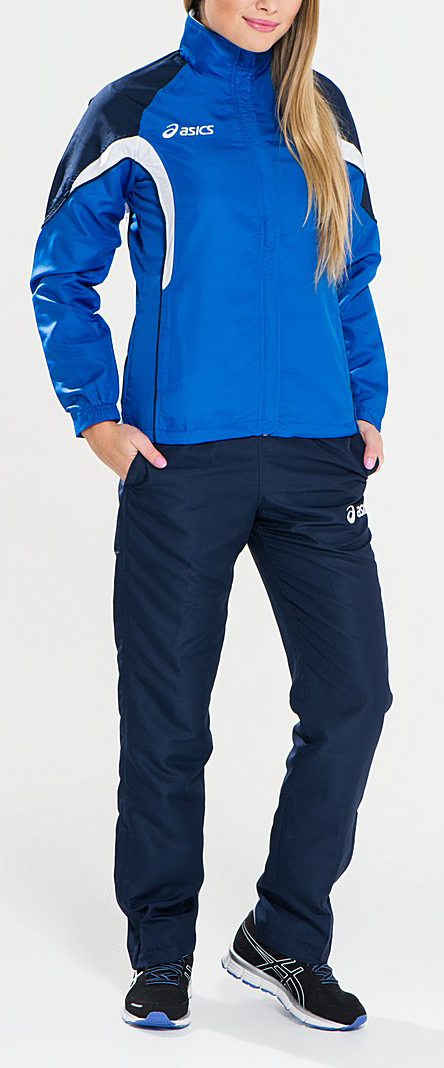 Костюм спортивный женский ASICS SUIT AURORA синий - 3