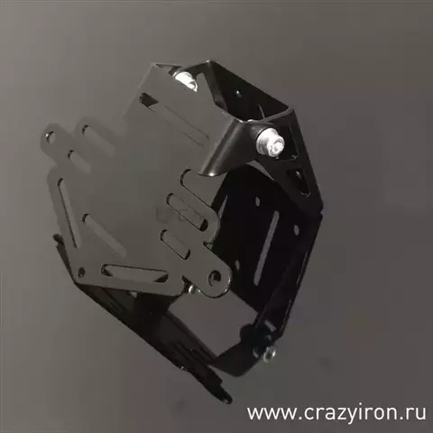 Рамка для номера мотоцикла SPORT 190x145 регулируемая