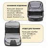Картинка рюкзак городской Skully MR9111X black - 13
