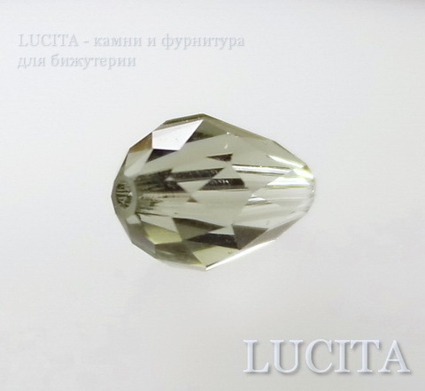 5500 Бусина - капля Сваровски Black Diamond 9х6 мм ()