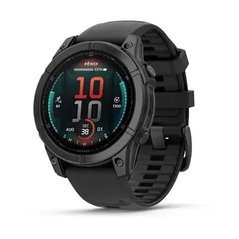 Garmin Fenix E 47 mm AMOLED - Slate Gray Steel with Black