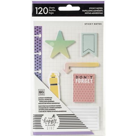 Закладки-стикеры Happy Planner Sticky Notes -Healthy -120шт
