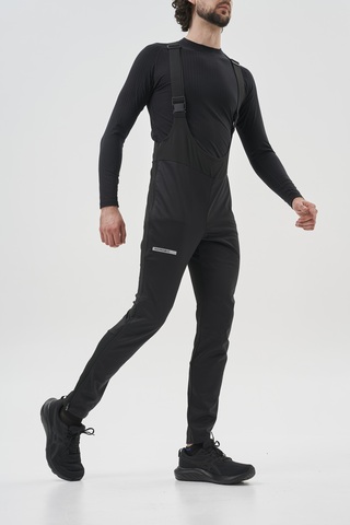Мужские лыжные брюки-самосбросы Nordski Active 2.0 black