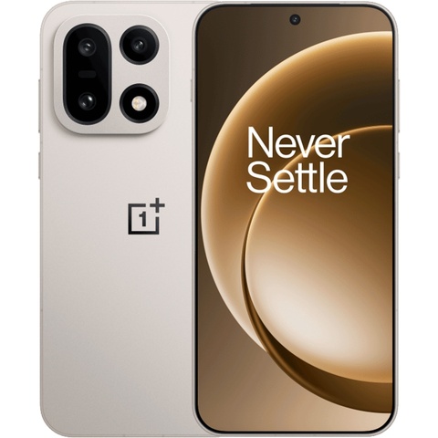 Смартфон OnePlus 15 16/512 ГБ, 2 nano SIM+ eSIM, Бежевый | Sand Storm (CPH2745, India)
