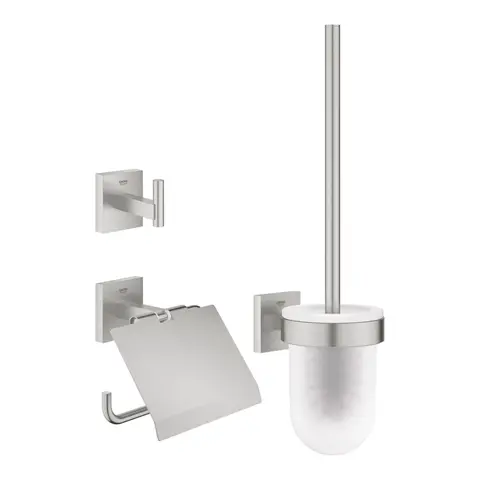 Набор аксессуаров GROHE Start Cube 3 в 1 (ёршик, крючек, держатель для бумаги) 41123DC0