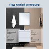 Aquanet 346048 Тумба Слим 70 2 ящ. цв.белый сатин (346048)
