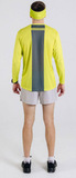 Беговая рубашка лонгслив Noname Miler T-Shirt Ls Ux 25 Sulfur Yellow