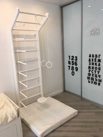 Гимнастический мат - 1x1x0,1 м.
