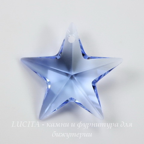 6714 Подвеска Сваровски Звезда Light Sapphire (20 мм) ()