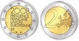 EU024 2008 Франция Председательство в ЕС 2 евро UNC