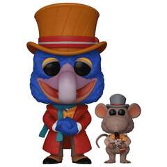 Funko POP! Muppets Christmas Carol: Charles Dickens w/Rizzo (1456)