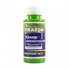 КОЛЕР УНИВЕРСАЛЬНЫЙ №12 САЛАТНЫЙ 100 МЛ (6/108) "KRAFOR"