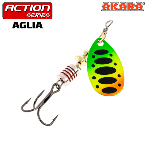 Блесна вращ. Akara Action Series Aglia 3 7 гр. 1/4 oz. A32