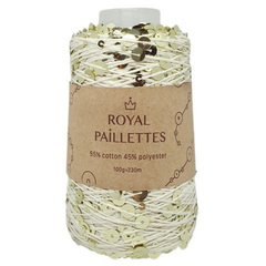 Royal Paillettes (166 - молочный золото)