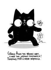 Как коту Димке мяукать надоело. (Эксклюзивная обложка для комиксшопов) (с автографом Димы Осипенко)