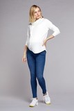 Джинсы для беременных (SKINNY) 10805 синий