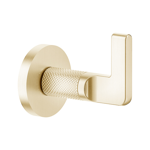 Gessi Inciso 58263#246 Запорный кран для термостатического смесителя высокой производительности, резьба 3/4"(внешняя часть), цвет: золото