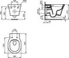 Ideal Standard Connect Air E2288V3 Унитаз подвесной