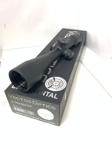 Vector Optics Continental x6 5-30x56 MBR Ranging FFP ED Zero Stop 34mm