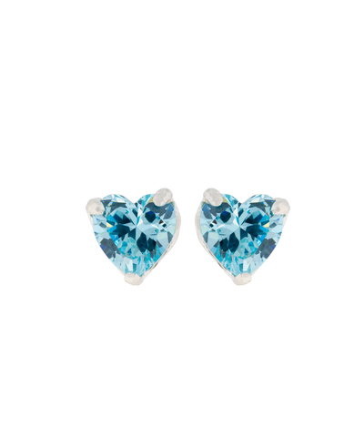 Серьги HEARTS // blue
