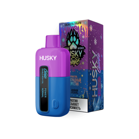 HUSKY Сибирь 15000 Grape Energy Drink - Виноградный Энергетик