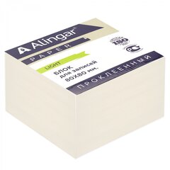 
          Блок бумажный для записей Alingar "Стандарт", 8*8*4 см, белый, проклееный