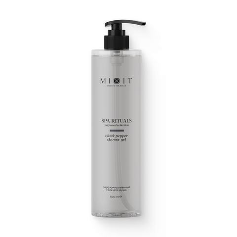 Гель для душа парфюмированный Mixit Spa Rituals Black Pepper Shower Gel 500 мл