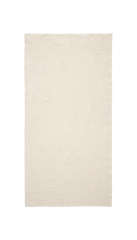 Ковер Mascarell из хлопка и полиэстера белого цвета 160 x 230 см