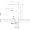 BelBagno KRAFT-LVM-IN-W0 KRAFT Смеситель для раковины без донного клапана, сатин