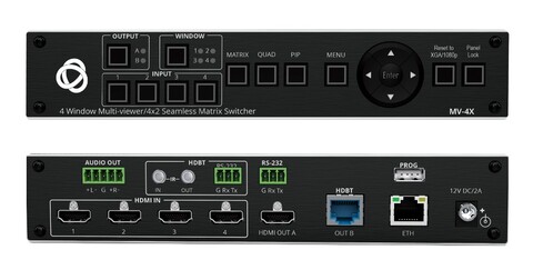 Мультиоконный процессор Kramer MV-4X (partnumber 72-00004790)