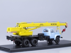 ZIL-133GYa KS-3575A Truck Crane yellow-blue Start Scale Models (SSM) 1:43