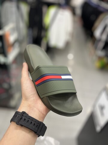 Тапки TOMMY HILFIGER 393690green