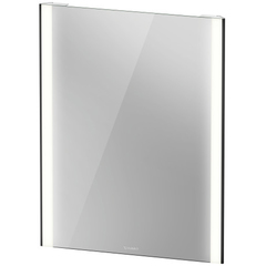 Duravit XViu XV70310B2B2 Зеркало с подсветкой 800x620x40мм, сенсорное управление, цвет: черный матовый фото
