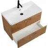 BelBagno Due DUE-800-2C-SO-RN-P Тумба под раковину подвесная, 80x43, цвет: Rovere Nature