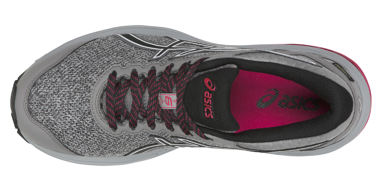 Asics Gt 1000 6 GoreTex  женские беговые кроссовки grey - 4