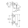GROHE Essence 33636001 Смеситель для душа