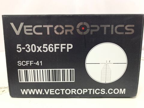 Vector Optics Continental x6 5-30x56 MBR Ranging FFP ED Zero Stop 34mm