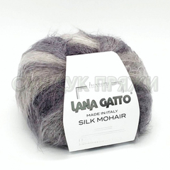 Silk mohair print 9206