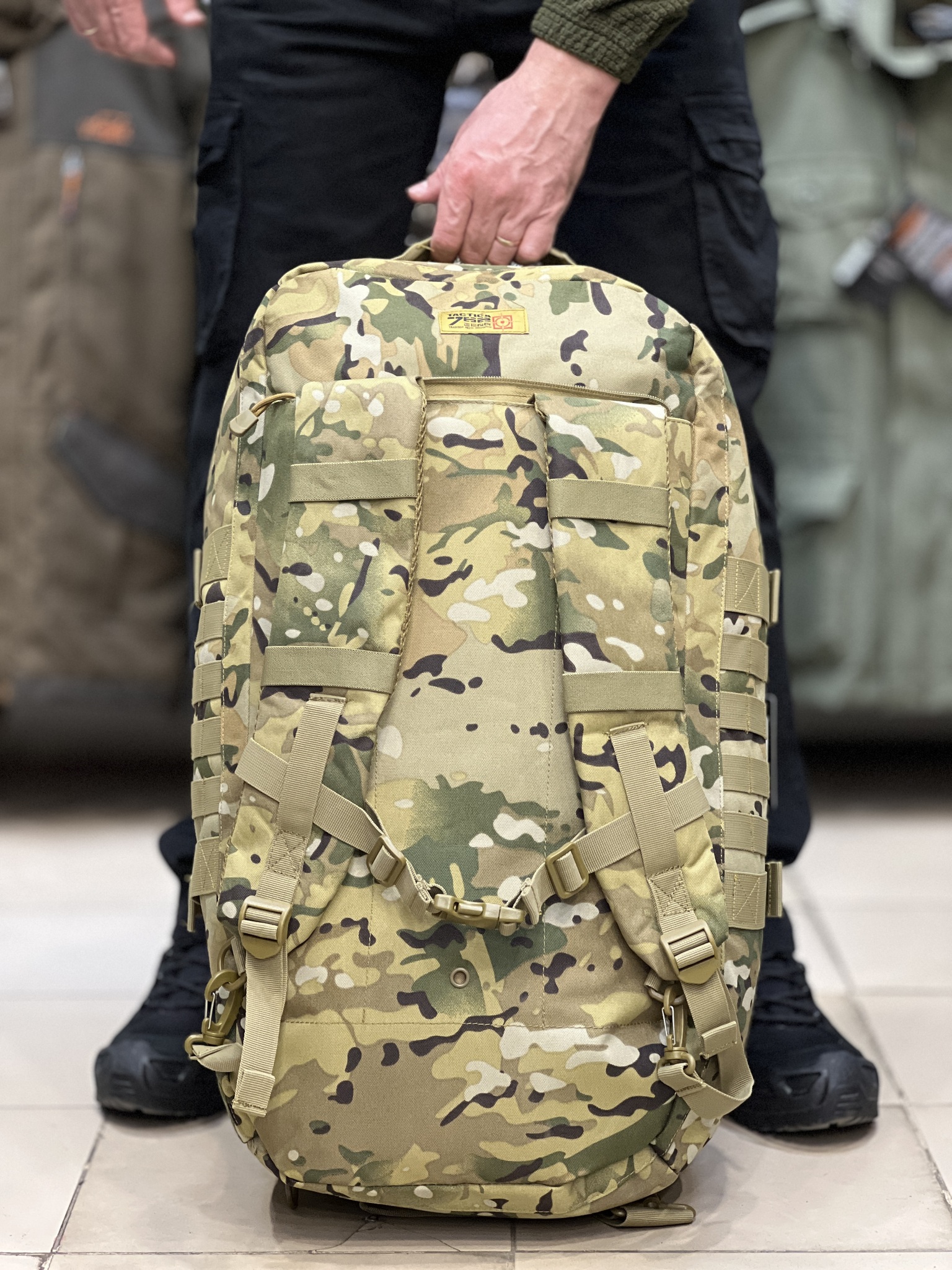 Рюкзак-сумка баул 7.62, 60 л, Мультикам