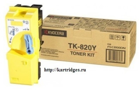Картридж Kyocera TK-820Y
