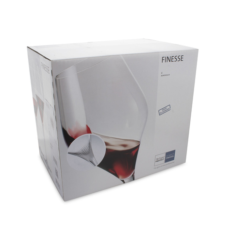 Набор из 6 бокалов для красного вина 630 мл SCHOTT ZWIESEL Finesse Soleil арт. 120 076-6