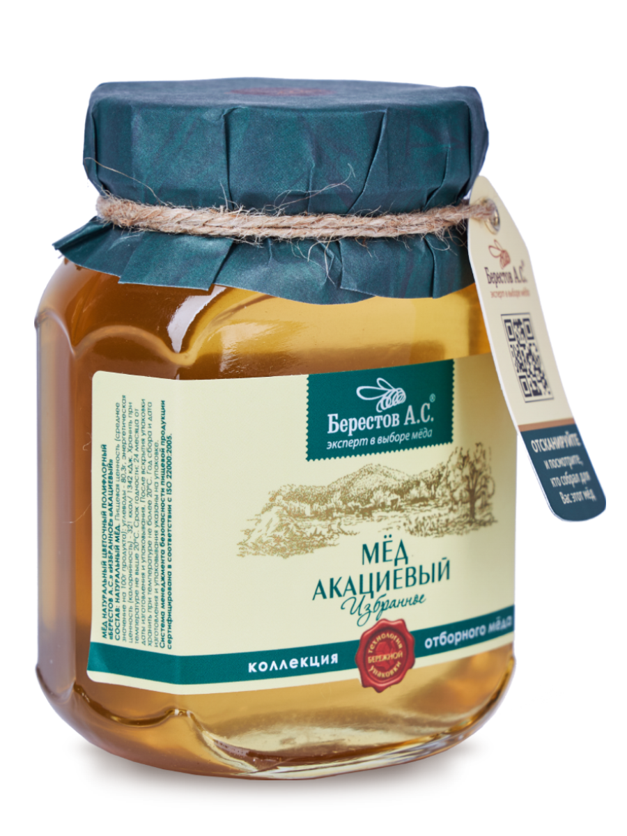 Мед Избранное Акация/ стекло 500 г Мёд 