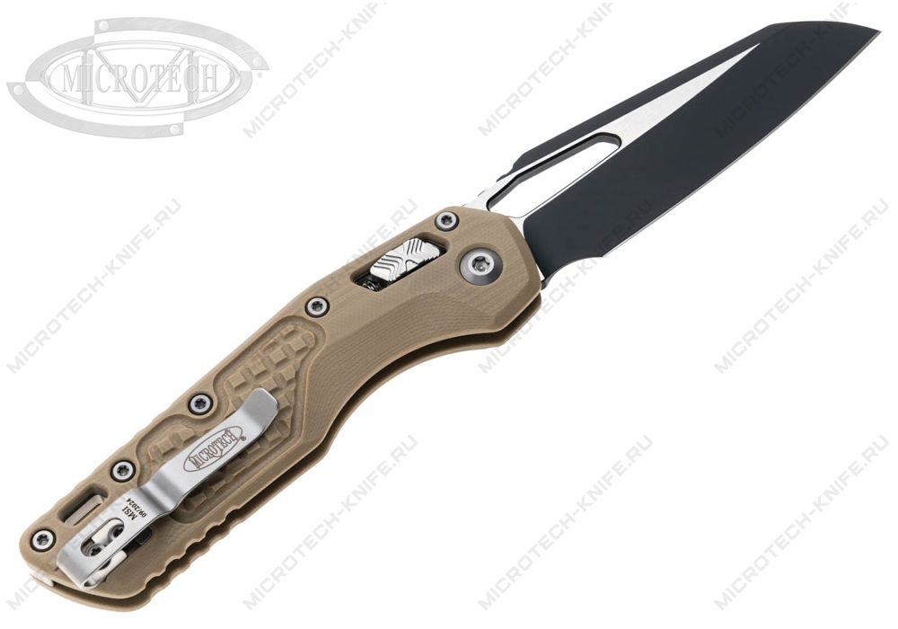 Нож Microtech MSI 210-1FRGTTA Tan Frag G-10 Black Blade