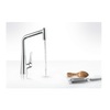 Hansgrohe Metris M71 14820000 Смеситель для кухни с выдвижным изливом и лейкой